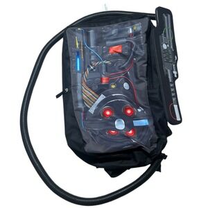 Ghostbusters Proton Pack Backpack w/ Particle Wand Costume Cosplay New